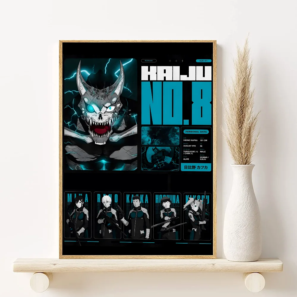Anime Kaiju No. 8 Poster HD