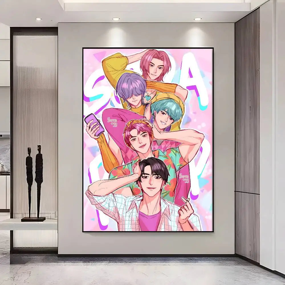 Boy band Saja Boys Poster