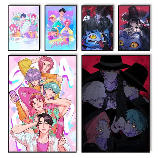 Boy band Saja Boys Poster