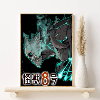 Anime Kaiju No. 8 Poster HD