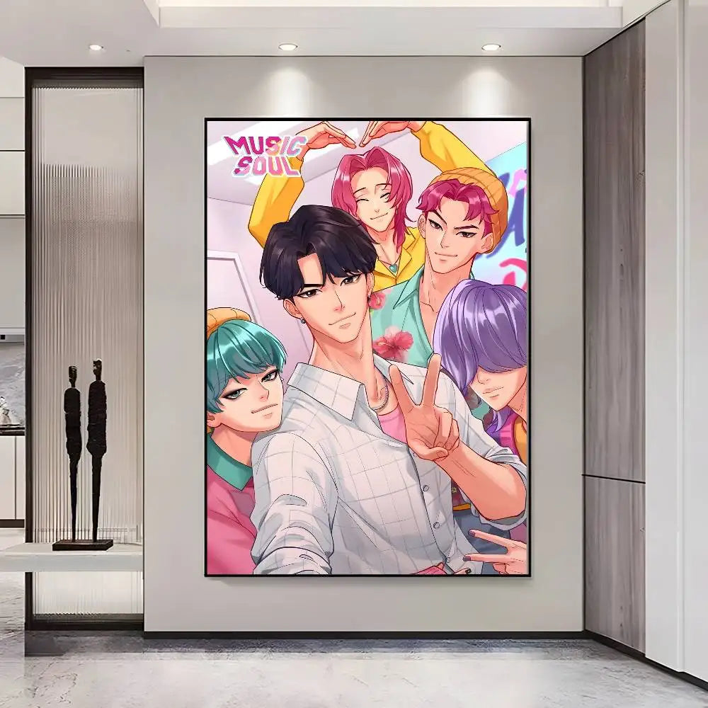 Boy band Saja Boys Poster