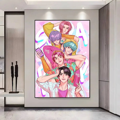 Boy band Saja Boys Poster