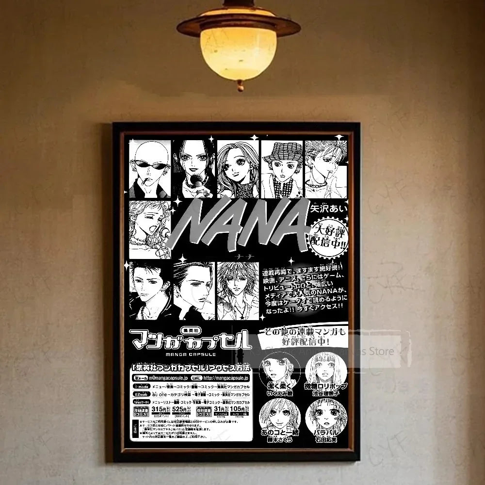 NANA Shoujo Manga Poster
