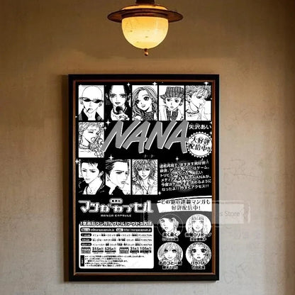 NANA Shoujo Manga Poster