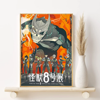 Anime Kaiju No. 8 Poster HD