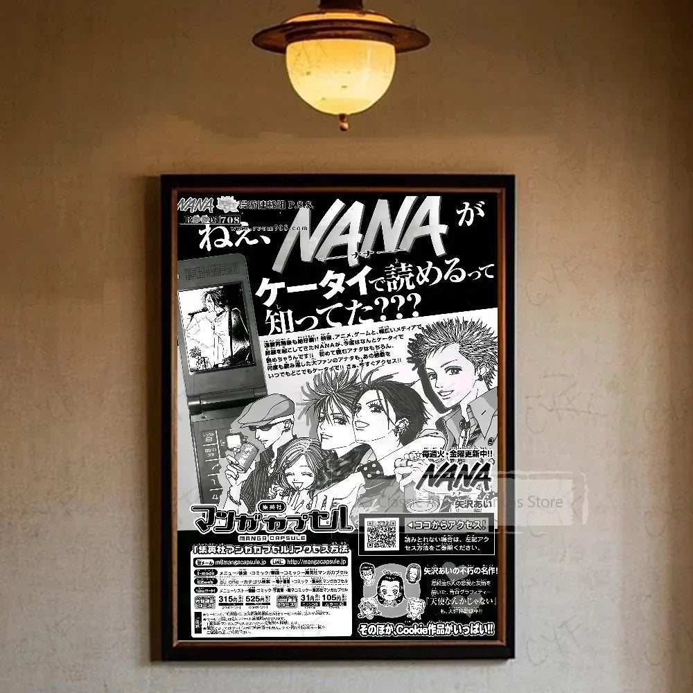 NANA Shoujo Manga Poster