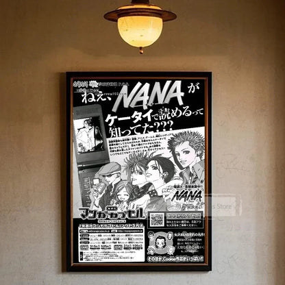 NANA Shoujo Manga Poster