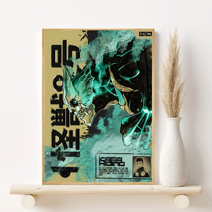 Anime Kaiju No. 8 Poster HD