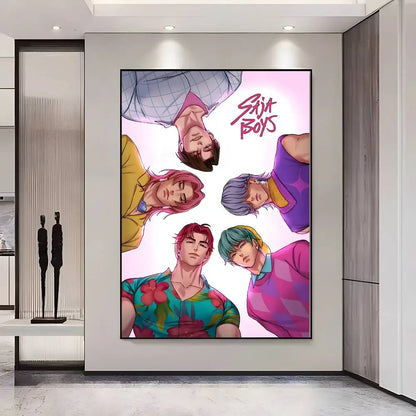 Boy band Saja Boys Poster