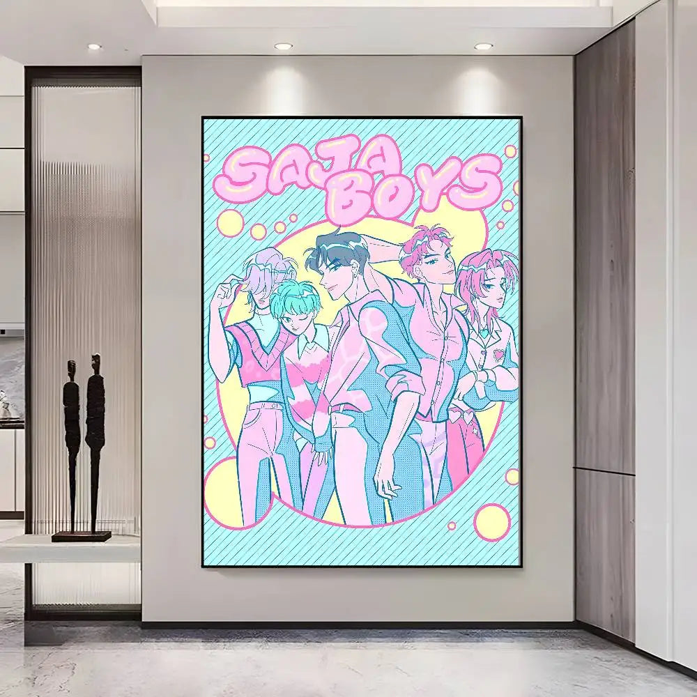 Boy band Saja Boys Poster