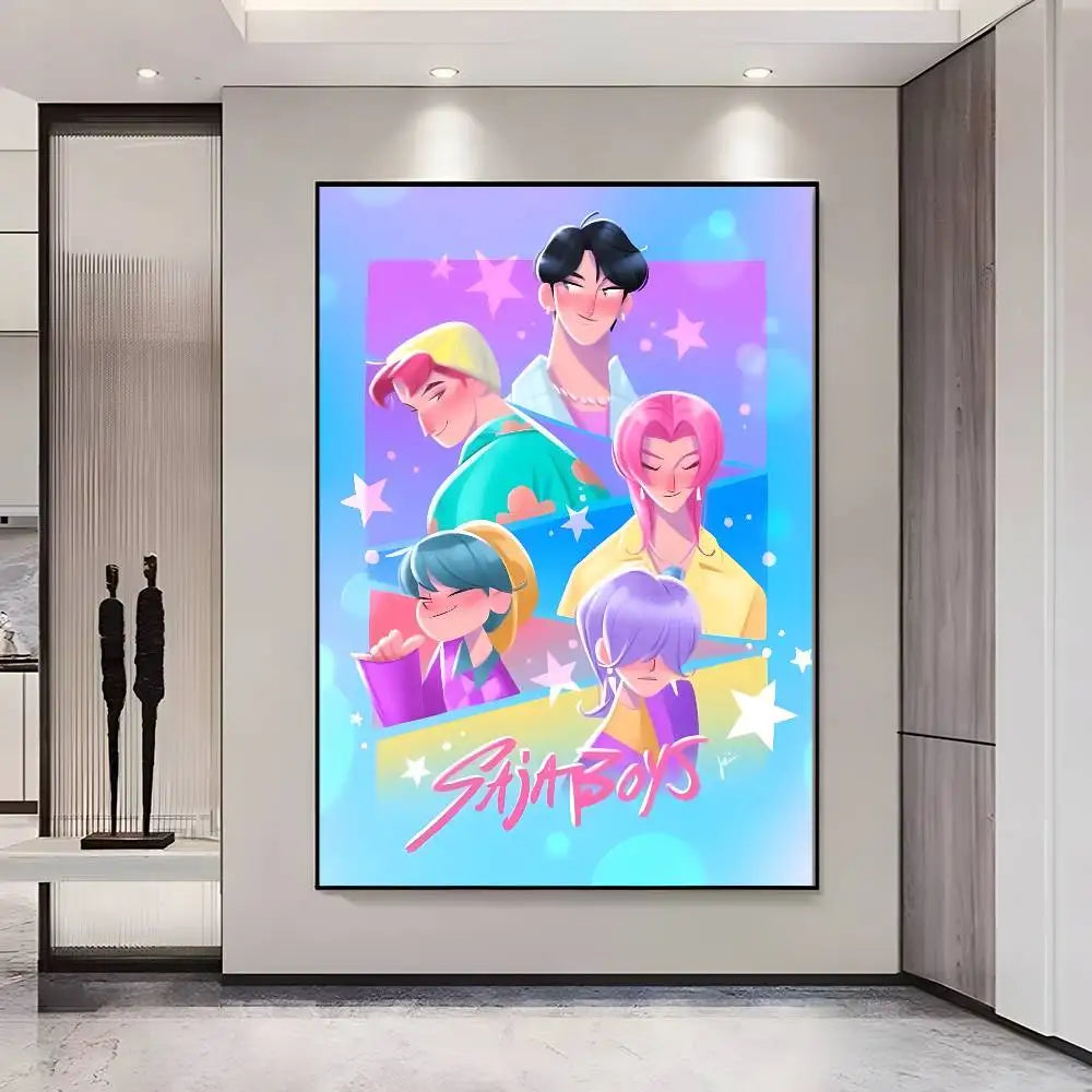 Boy band Saja Boys Poster