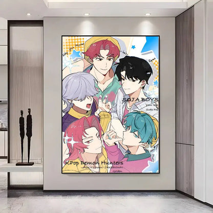Boy band Saja Boys Poster