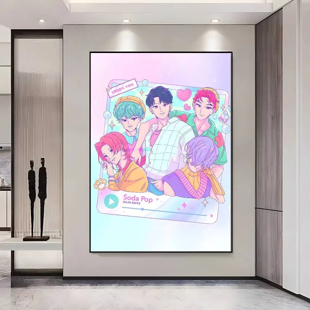 Boy band Saja Boys Poster