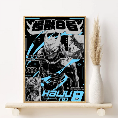 Anime Kaiju No. 8 Poster HD