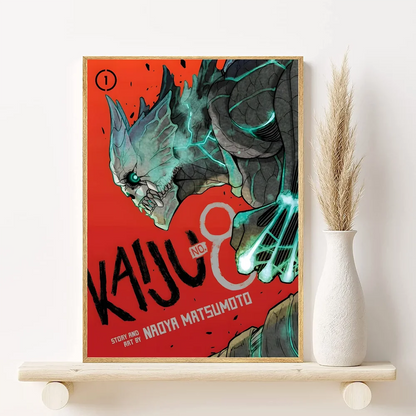 Anime Kaiju No. 8 Poster HD