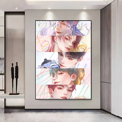 Boy band Saja Boys Poster