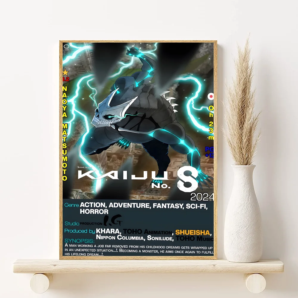 Anime Kaiju No. 8 Poster HD