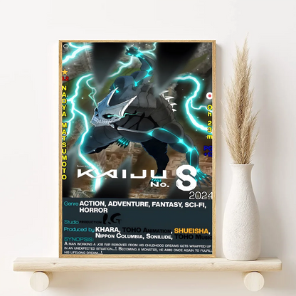 Anime Kaiju No. 8 Poster HD