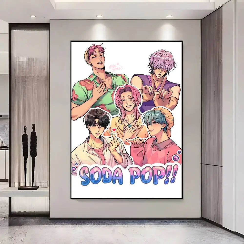 Boy band Saja Boys Poster